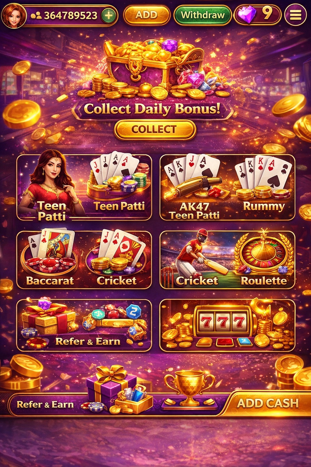 Cash Billionaire Casino game